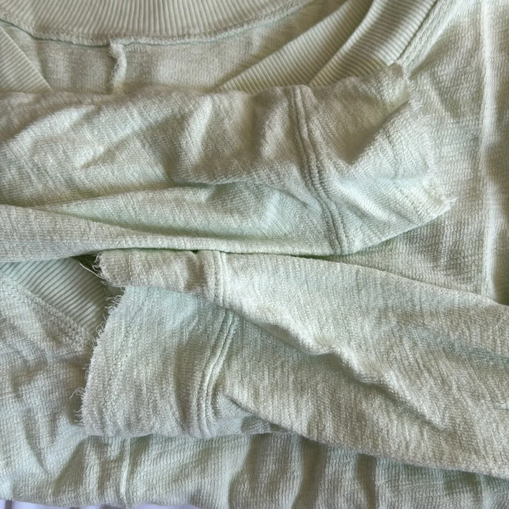 Anthropologie Dreamer Cross-Back Pullover in Mint - Picture 6 of 7